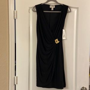 Black mini dress size 10